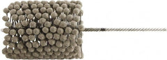Brush Research Mfg. - 6-1/2" to 7" Bore Diam, 120 Grit, Aluminum Oxide Flexible Hone - Medium, 17-1/2" OAL - Exact Tooling