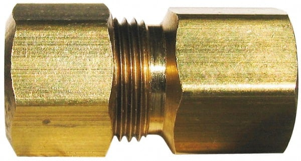 Cerro - 7/8" OD, Brass Female Connector - Comp x FNPT Ends - Exact Tooling