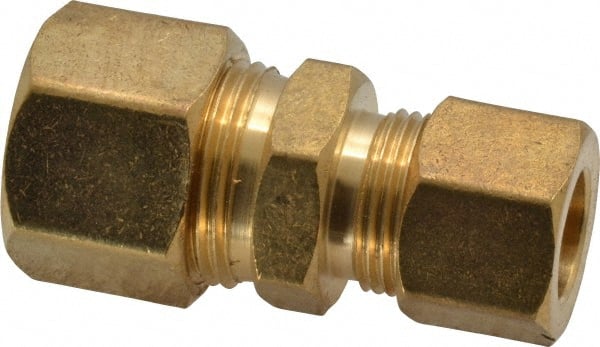 Cerro - 1/2 x 3/8" OD, Brass Union - Comp x Comp Ends - Exact Tooling