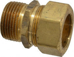 Cerro - 7/8" OD, Brass Male Connector - Comp x MNPT Ends - Exact Tooling