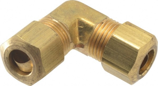 Cerro - 5/16" OD, Brass Union Elbow - Comp x Comp Ends - Exact Tooling