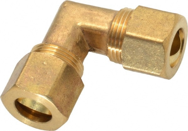 Cerro - 3/8" OD, Brass Union Elbow - Comp x Comp Ends - Exact Tooling