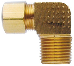 Cerro - 5/8" OD, Brass Male Elbow - Comp x MNPT Ends - Exact Tooling