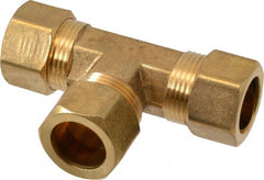 Cerro - 5/8" OD, Brass Union Tee - Comp x Comp x Comp Ends - Exact Tooling