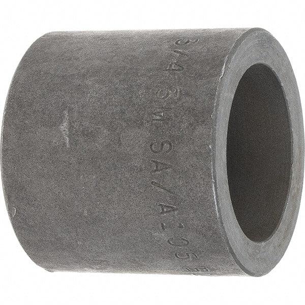 Made in USA - Size 3/4", Class 3,000, Forged Carbon Steel Black Pipe Coupling - 925 psi, Socket Weld End Connection - Exact Tooling