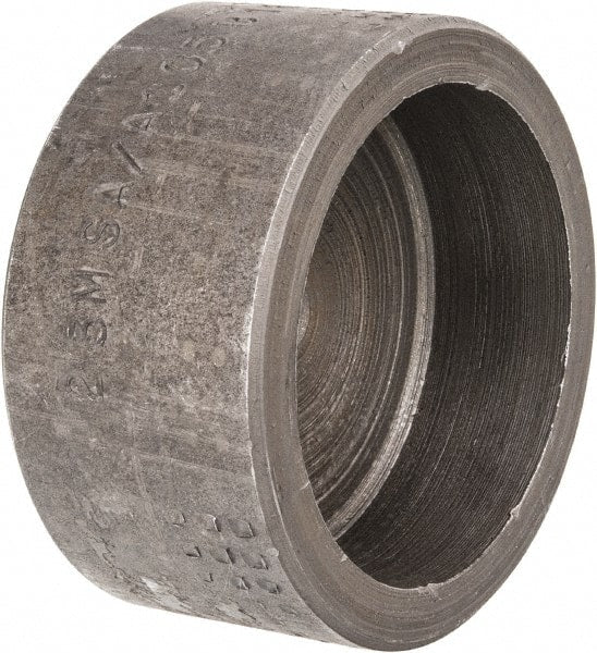 Made in USA - Size 2", Class 3,000, Forged Carbon Steel Black Pipe End Cap - 925 psi, Socket Weld End Connection - Exact Tooling
