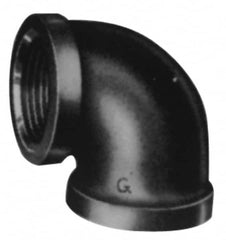 Made in USA - Black Pipe Fittings Type: 90 Degree Elbow Fitting Size: 3 (Inch) - Exact Tooling