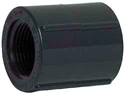 Value Collection - 2-1/2" CPVC Plastic Pipe Coupling - Schedule 80, FIPT x FIPT End Connections - Exact Tooling