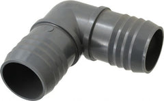 Value Collection - 2" Barb, Multiple Barbed Tube Insert Elbow - PVC, Male - Exact Tooling