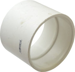 B&K Mueller - 4", PVC Drain, Waste & Vent Pipe Coupling - Hub x Hub - Exact Tooling