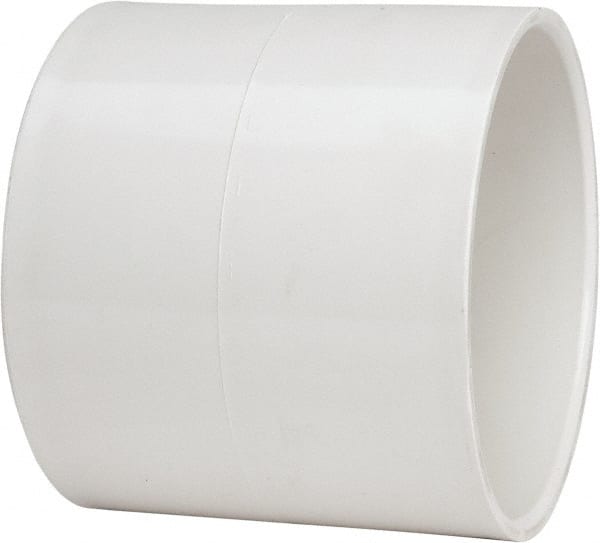 B&K Mueller - 6", PVC Drain, Waste & Vent Pipe Coupling - Hub x Hub - Exact Tooling