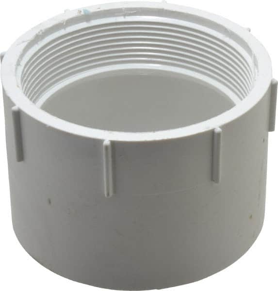 B&K Mueller - 4", PVC Drain, Waste & Vent Pipe Female Adapter - Hub x FIPT - Exact Tooling