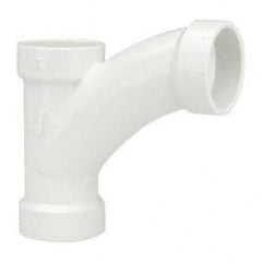 B&K Mueller - 1-1/2", PVC Drain, Waste & Vent Pipe Combination TY - Hub x Hub x Hub - Exact Tooling