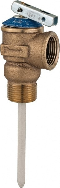 Conbraco - 3/4" Outlet, Water Heater Relief Valve - 150 Max psi, 100,000 BTUs - Exact Tooling