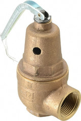 Conbraco - 3/4" Inlet, 1" Outlet, ASME Section IV Safety Relief Valve - 30 Max psi, Bronze, 970,000 BTUs - Exact Tooling