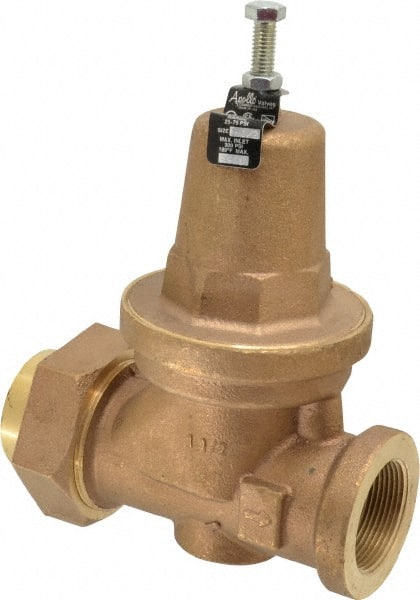 Conbraco - Pressure Reducing Valves Maximum Pressure (psi): 300 Thread Size: 1-1/2 - Exact Tooling