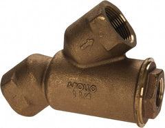 Conbraco - 1-1/4" Pipe, FNPT Ends, Cast Bronze Y-Strainer - 400 psi WOG Rating - Exact Tooling