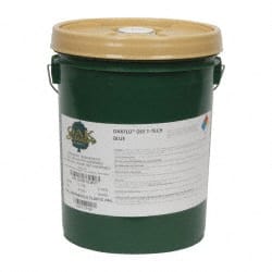 Oak Signature - Oakflo DSS T-Tech, 5 Gal Pail Cutting & Grinding Fluid - Semisynthetic, For Drilling, Reaming, Tapping, Turning - Exact Tooling