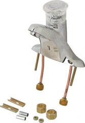 Moen - Knob Handle, Deck Plate Bathroom Faucet - One Handle, No Drain, Standard Spout - Exact Tooling