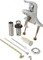 Moen - Lever Handle, Deck Plate Bathroom Faucet - One Handle, Pop Up Drain, Standard Spout - Exact Tooling