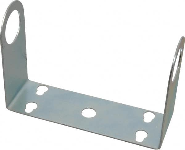 Pentair - Zinc Plated Steel, Cartridge Filter Mounting Bracket - For Use with U.S. Filters - 3 4 Inlet Outlet Valve In Head Housings - Exact Tooling