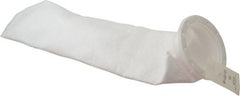 Pentair - 100 Micron, Size 5, Semi Rigid Bag Filter - 4 Inch Diameter, 18.5 Inch Long, 1-3/4 Sq. Ft. - Exact Tooling