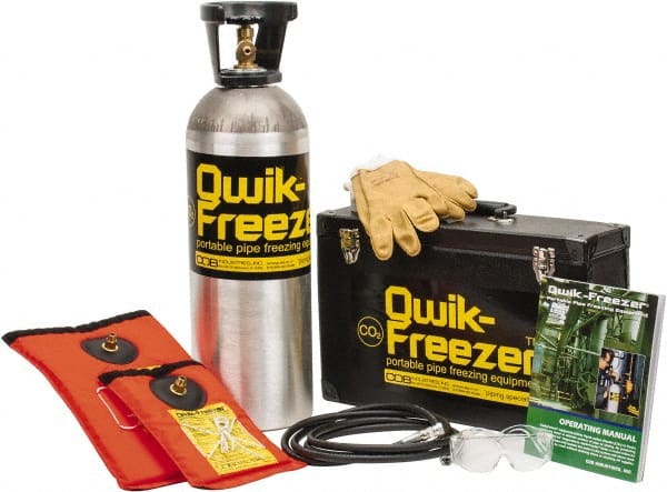 Made in USA - Quick Freezing Kit - 3/8 to 1-1/2" Pipe Capacity - Exact Tooling