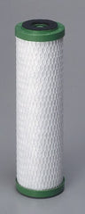 Pentair - 2-7/8" OD, 0.5µ, Carbon Briquette/Resin Giardia & Cryptosporidium Reduction Cartridge Filter - 9-3/4" Long, Reduces Tastes, Odors & Sediments - Exact Tooling