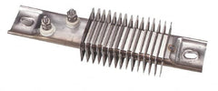 Hotwatt - 240 Volt, 400 Watt, 8" Long Channel Strip Heater - 3-1/4" Fin Length, 48 Watt per Sq In - Exact Tooling