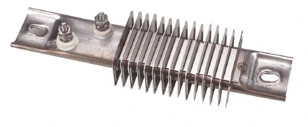 Hotwatt - 120 Volt, 500 Watt, 12" Long Channel Strip Heater - 7-3/4" Fin Length, 24 Watt per Sq In - Exact Tooling