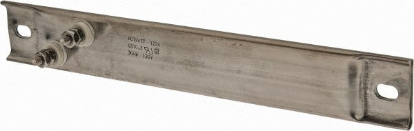 Hotwatt - 120 Volt, 300 Watt, 10-1/2" Long Channel Strip Heater - 5-1/4" Hot Length, 19 Watt per Sq In - Exact Tooling