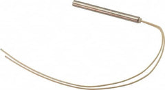 Hotwatt - 120 Volt, 3/8" Diam, 220 Watt, Low Density Cartridge Heater - 4" Long, 50 Watts per Sq In - Exact Tooling