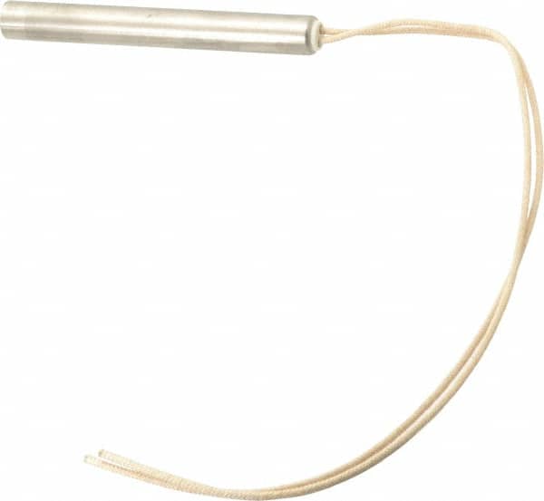 Hotwatt - 120 Volt, 1/2" Diam, 275 Watt, Low Density Cartridge Heater - 4" Long, 50 Watts per Sq In - Exact Tooling