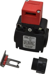 ACI - 10 Amp, 24-300 VDC, 250-600 VAC, 2 Pole Fused Safety Switch - 10 Amp, 24-300 VDC, 250-600 VAC, 1.969 Inch Wide x 1.24 Inch Deep x 3.41 Inch High, Nonmetallic, NO/NC Contact Configuration - Exact Tooling
