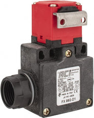 ACI - 10 Amp, 24-300 VDC, 250-600 VAC, 2 Pole Fused Safety Switch - 10 Amp, 24-300 VDC, 250-600 VAC, 1.969 Inch Wide x 1.24 Inch Deep x 3.41 Inch High, Nonmetallic, 2NC Contact Configuration - Exact Tooling