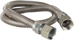 Dormont - 3/4" Inlet, 3/4" Outlet FIP x FIP Gas Connector - 36" Long, 1/2" Hose ID - Exact Tooling