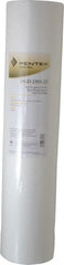 Pentair - 4-1/2" OD, 25/1µ, Polypropylene Dual Gradient Cartridge Filter - 20" Long, Reduces Sediments - Exact Tooling