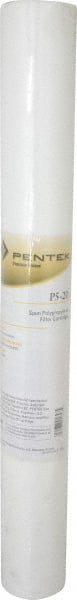 Pentair - 2-3/8" OD, 5µ, Polypropylene Spun Bonded Cartridge Filter - 20" Long, Reduces Sediments - Exact Tooling