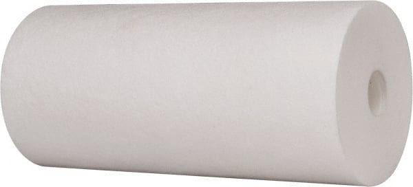 Pentair - 4-1/2" OD, 25/1µ, Polypropylene Dual Gradient Cartridge Filter - 9-3/4" Long, Reduces Sediments - Exact Tooling