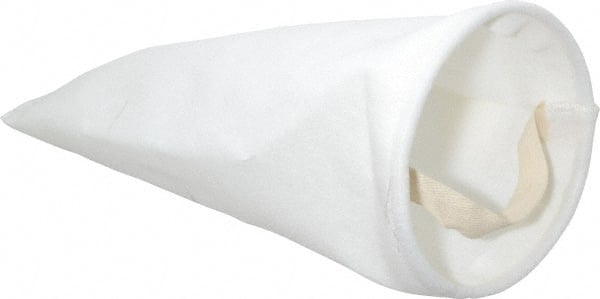 Parker - 100 Micron, Size 1, High Flow Bag Filter - 7 Inch Diameter, 16-1/2 Inch Long - Exact Tooling