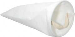 Parker - 100 Micron, Size 1, High Flow Bag Filter - 7 Inch Diameter, 16-1/2 Inch Long - Exact Tooling