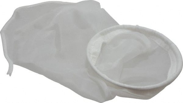 Parker - 150 Micron, Size 1, 44 GPM Max Flow, High Efficiency Bag Filter - 7 Inch Diameter, 17-1/4 Inch Long - Exact Tooling