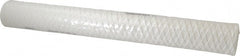 Parker - 2-1/2" OD, 1µ, Cotton String-Wound Cartridge Filter - 20" Long - Exact Tooling