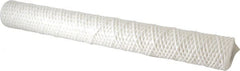 Parker - 2-1/2" OD, 50µ, Cotton String-Wound Cartridge Filter - 20" Long - Exact Tooling