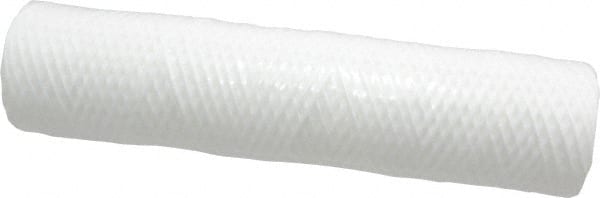 Parker - 2-1/2" OD, 25µ, Polypropylene Cotton String-Wound Cartridge Filter - 10" Long - Exact Tooling
