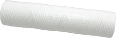 Parker - 2-1/2" OD, 25µ, Polypropylene Cotton String-Wound Cartridge Filter - 10" Long - Exact Tooling