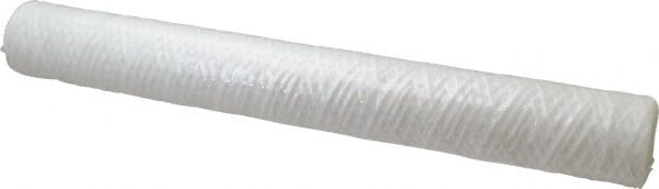 Parker - 2-1/2" OD, 50µ, Polypropylene Cotton String-Wound Cartridge Filter - 20" Long - Exact Tooling