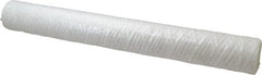 Parker - 2-1/2" OD, 50µ, Polypropylene Cotton String-Wound Cartridge Filter - 20" Long - Exact Tooling