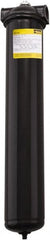 Parker - 1 Inch Pipe, FNPT End Connections, 20 Inch Long Cartridge, 23-1/4 Inch Long, Cartridge Filter Housing with Pressure Relief - 1 Cartridge, 10 Max GPM Flow Rate, 150 psi Max Working Pressure - Exact Tooling