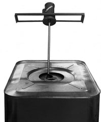 Made in USA - 0.5 Hp, 1,750 RPM, 275 Gallon Mixing Capacity, IBC, TEXP Motor, Electric Mixer - 115/230 Volts (Single Phase) and 208/230/460 Volts (Three Phase), 5 Inch Prop Diameter, 32 Inch Shaft Length, 316 Stainless Steel - Exact Tooling